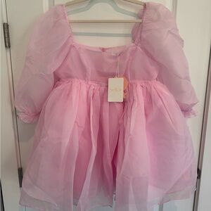 Selkie Pink Mini Dress